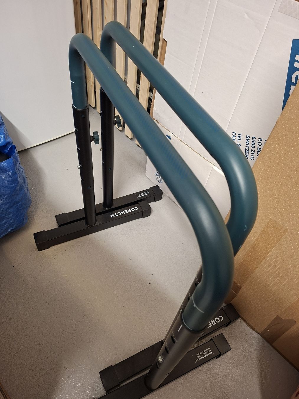 Decathlon Hometrainer: Dip Station Corength höhenverstellbar – Usato da Cham venduto da lun_bm6j