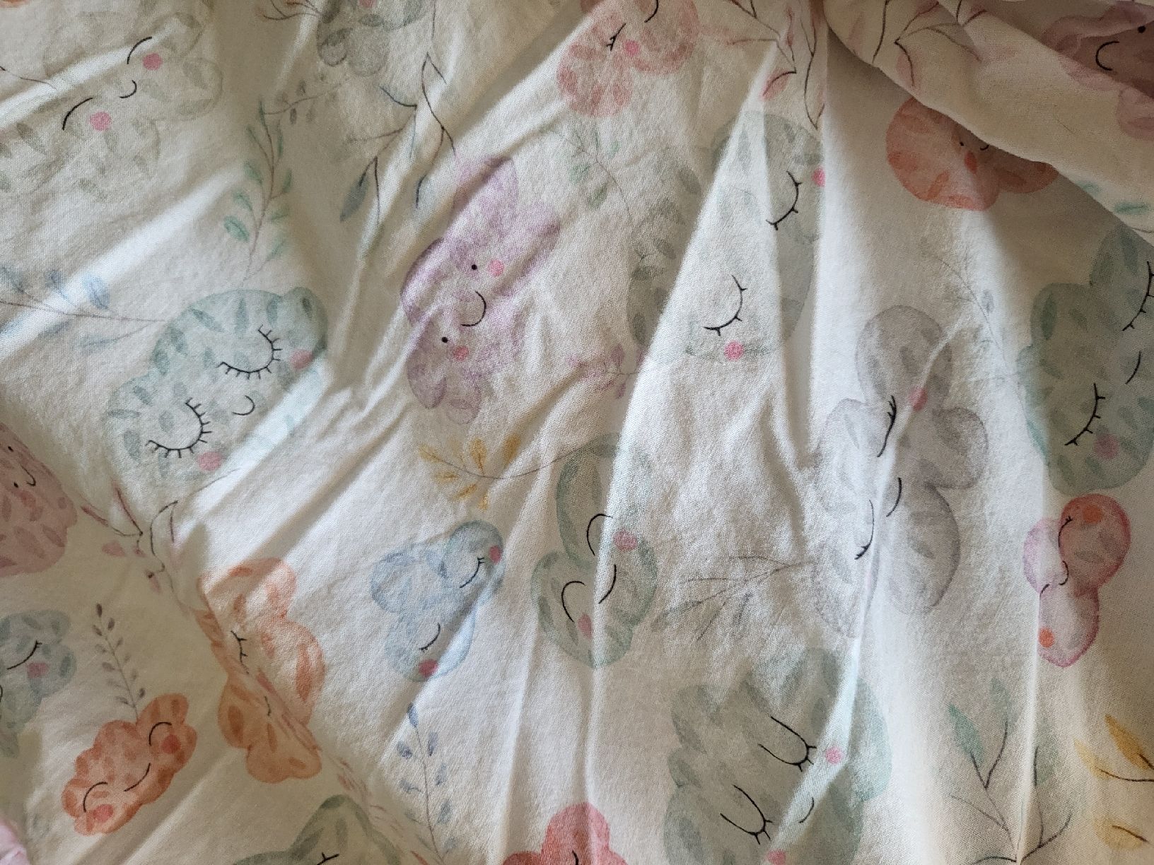 Linge de lit: Bettwäsche Baumwolle Mako Satin Blumenmuster  – D'occasion à Jona par ramona024 1