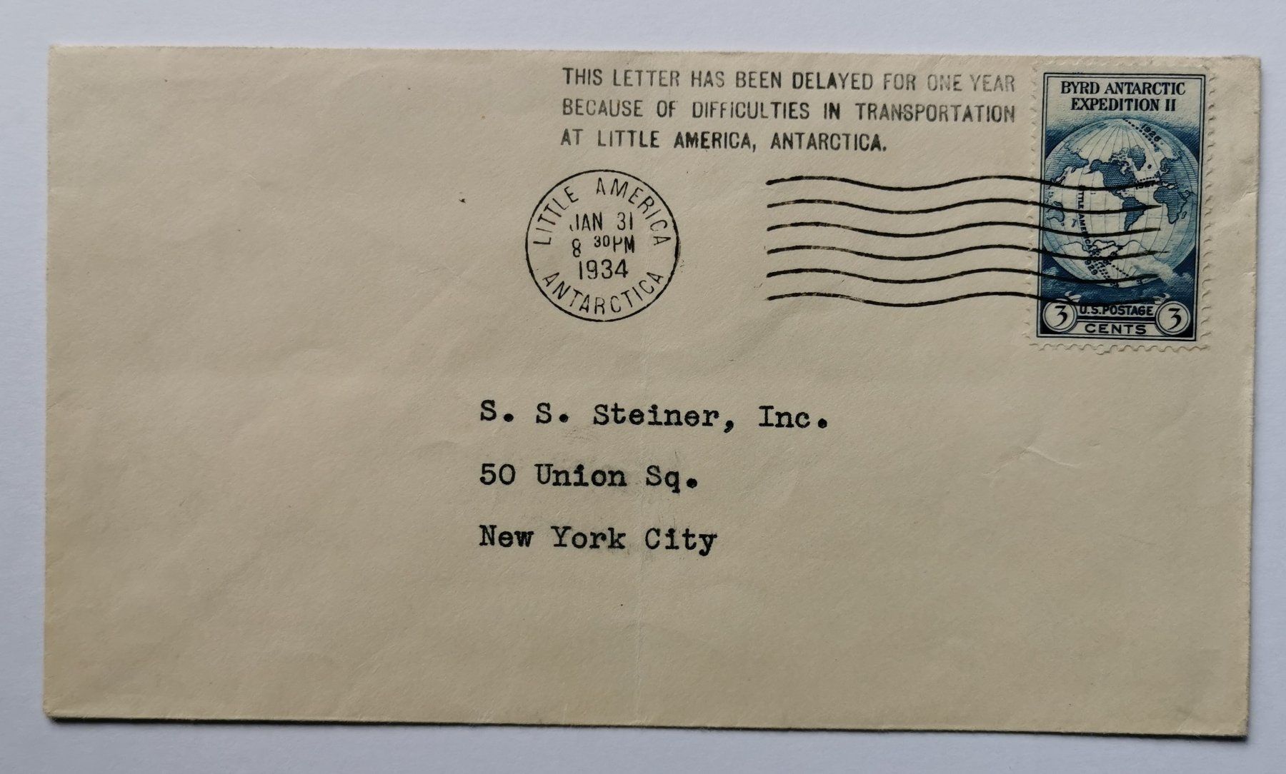 Tous les timbres: USA-Beleg 1934 – D'occasion à Aadorf par Chnorli-Furz
