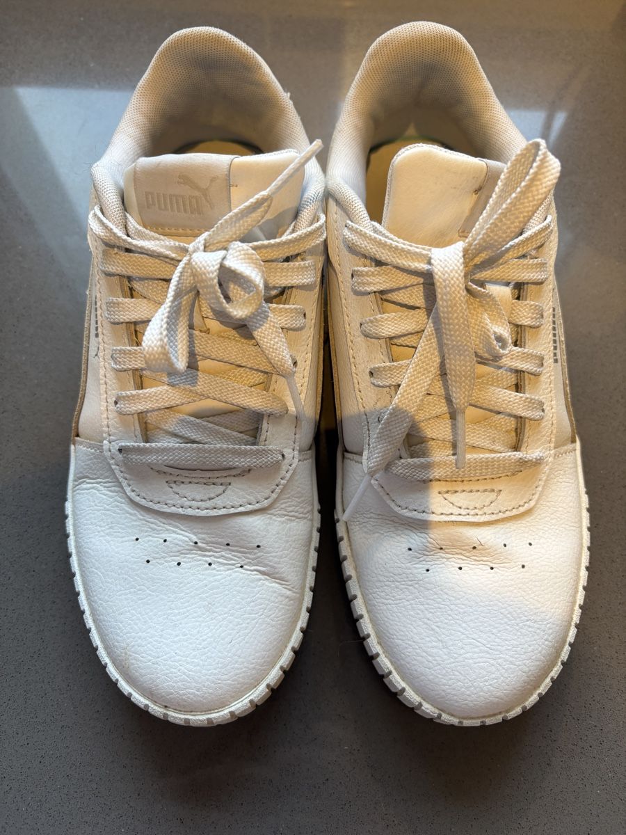 Puma Scarpe da uomo: Puma Carina, weiss, Gr. 39 – Usato da Erlinsbach SO venduto da flick20