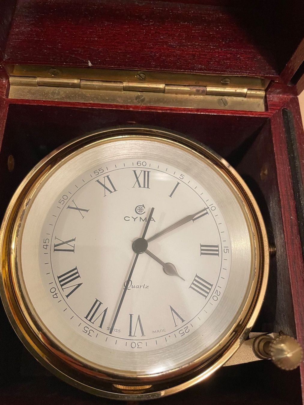 Cyma Orologi: Schiffsuhr / Chronometer – Usato da Uster venduto da jelk 2