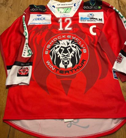 Trikot Game-Worn EHC Winterthur / Home / 21/22