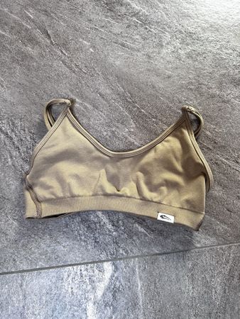 Smilodox Damen Sport BH Gr. XS, Khaki
