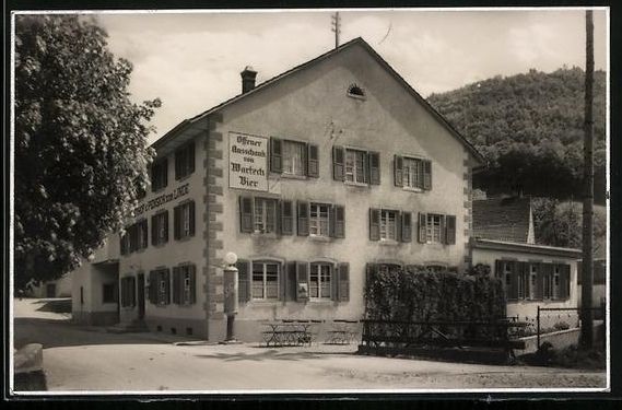 Cartoline postali: Eptingen, Gasthaus z. Linde, Ausschank v – Usato da Berlin venduto da bartko-reher