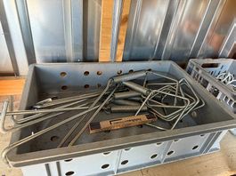 Spannfeder Chromstahl neuwertig