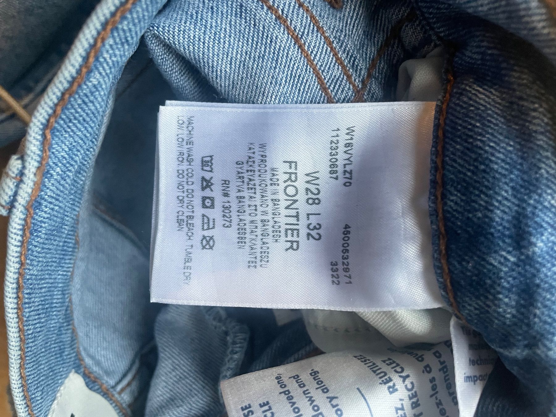 Wrangler Jeans: 2 Jeans Wrangler 29/32 – Nuovo (secondo la descrizione) da Vevey venduto da louloute72 5