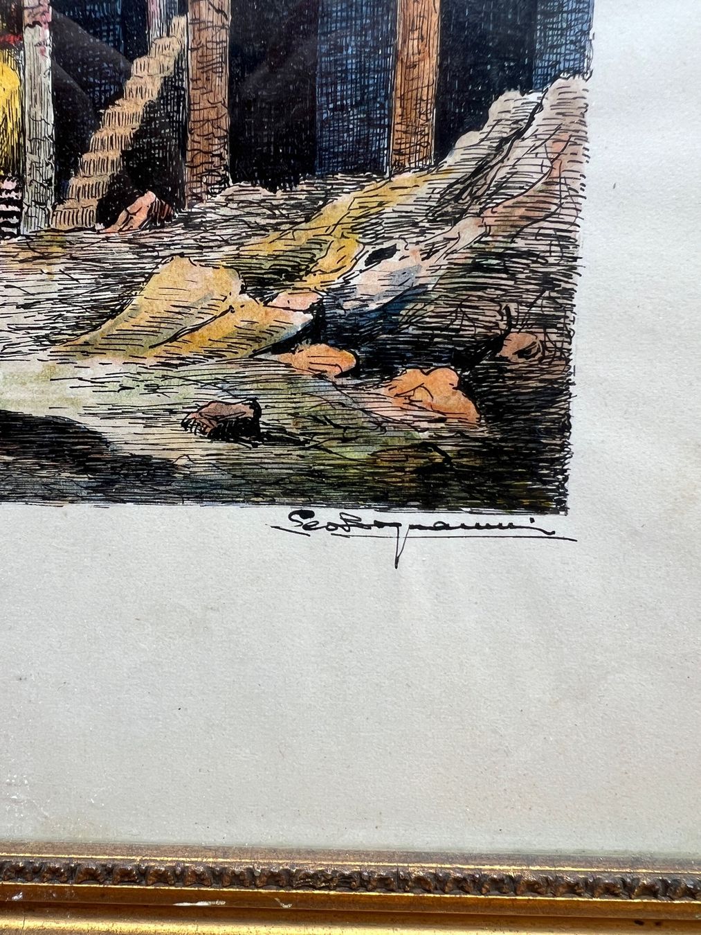 Tableaux: Zwei interessante Bilder – D'occasion à Riva San Vitale par AM25 3