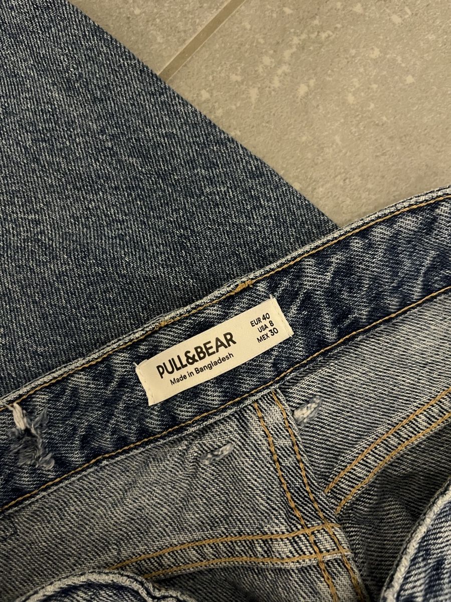 Pull&Bear Jeans: Dunkelblaue Jeanshose – Nuovo (secondo la descrizione) da Bellikon venduto da Ruth_62 2