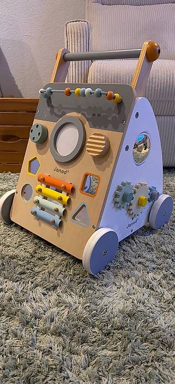 Janod Veicoli per bambini: Janod Lauflernwagen aus Holz – Usato da Düdingen venduto da Pallas31