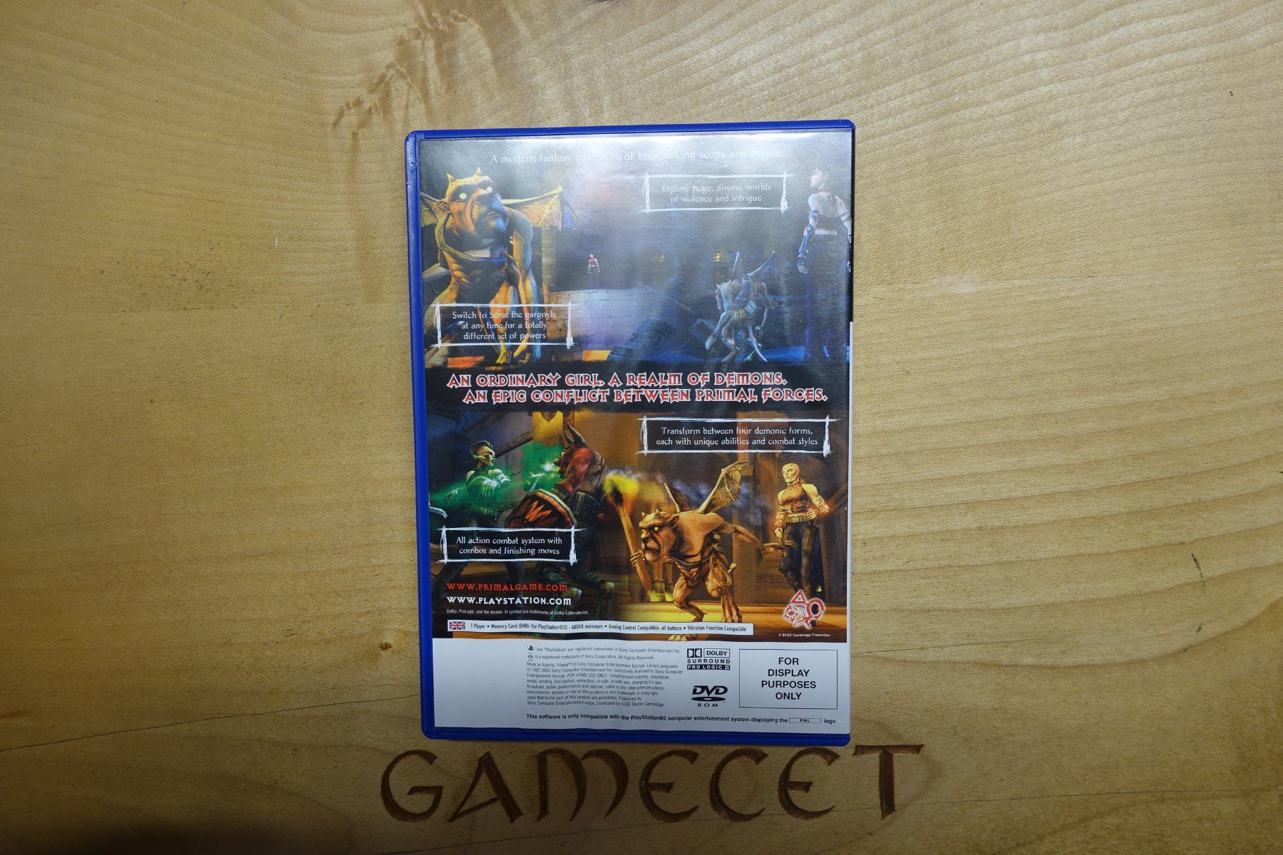 Sony Giochi: Primal - Promo-Version – Usato da Steinach venduto da Gamecet 2