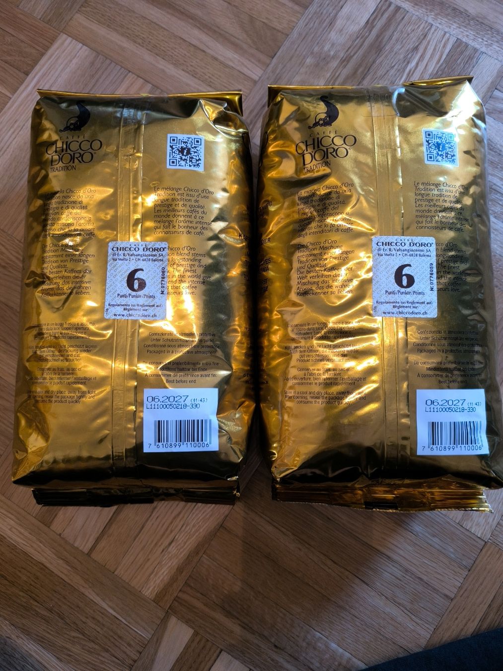 Cibi & Specialità: Café Chicco d'oro – Nuovo e nell'imballaggio originale da Penthalaz venduto da Panzerwagen 1