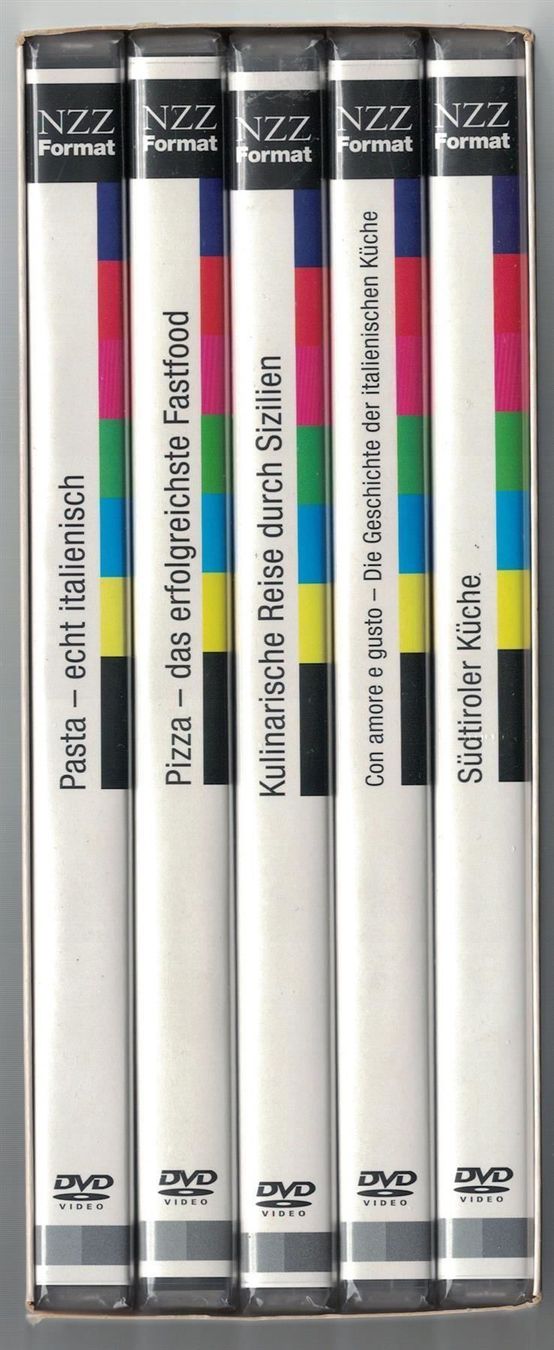 Tutti i DVDs: NZZ Format Box - Italienische Küche – Nuovo e nell'imballaggio originale da Wolfhausen venduto da uchuva26 6