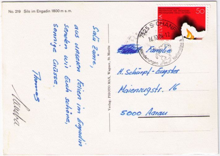 Cartes postales: Sils – D'occasion à Binningen par Mountainrider 1
