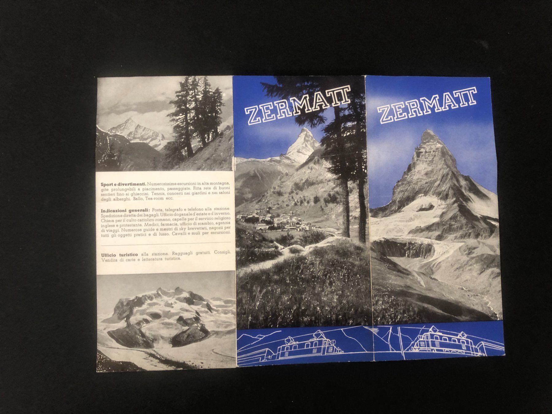 Dokumente: Zermatt-Prospekt, ca. 1940er Jahre – Gebraucht aus Dietikon von Tiburon6 2