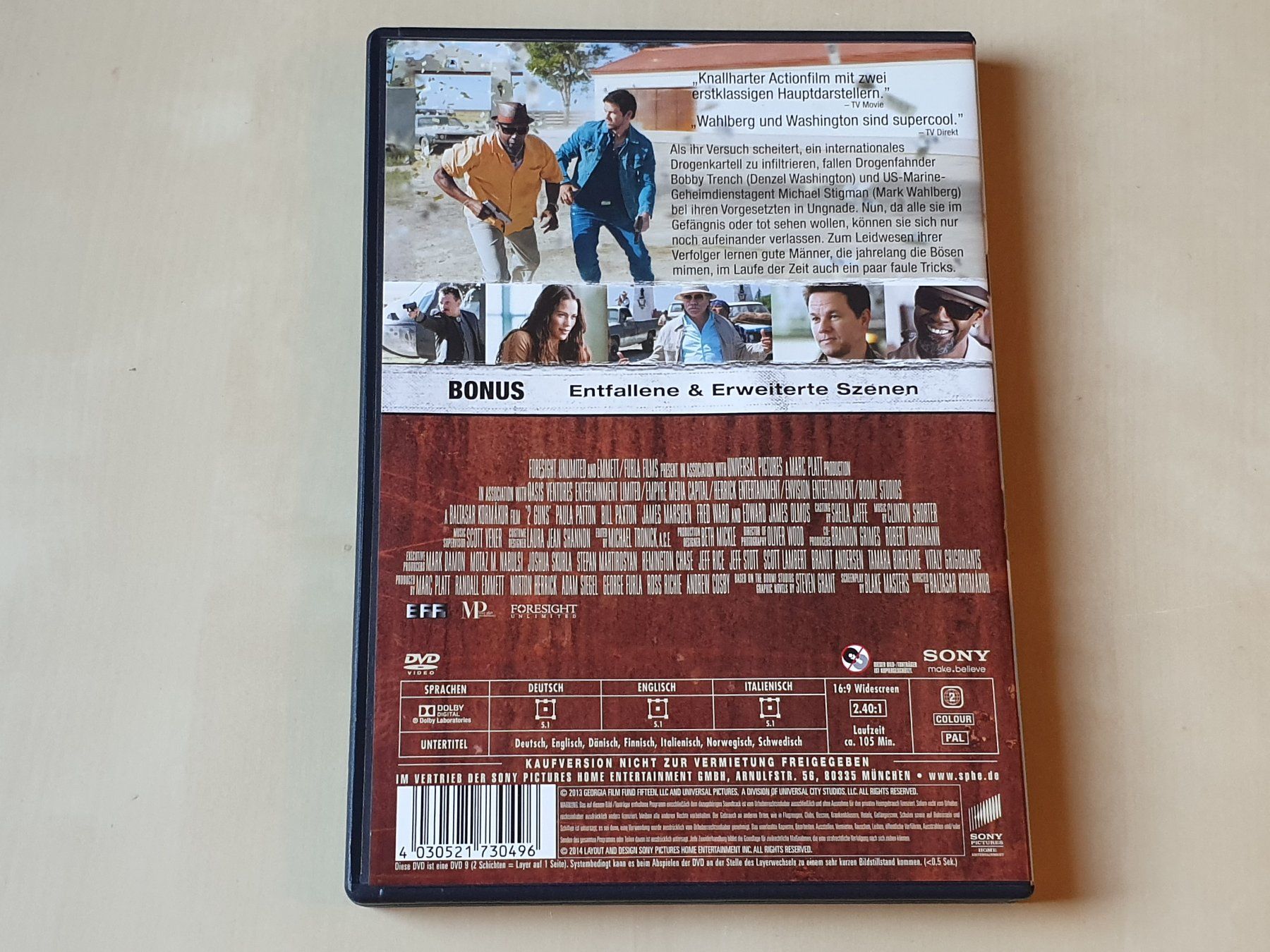 Alle DVDs: 2Guns – Gebraucht aus Stansstad von collectorsshop 1
