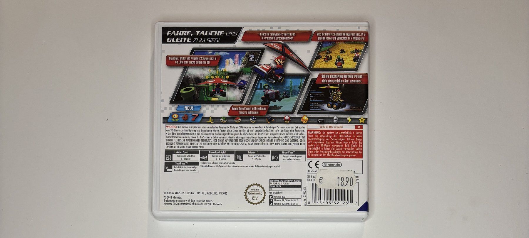 Nintendo Giochi: 3DS - Mario Kart 7 – Usato da Allschwil venduto da Bullach 2