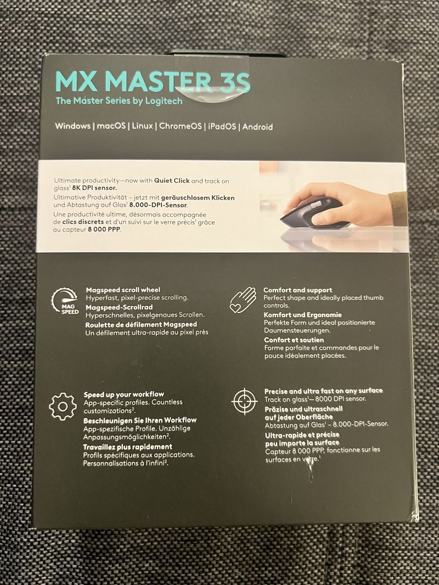 Logitech Souris: Logitech MX Master 3S – Neuf avec emballage d'origine à Köniz par VivianaK92 1