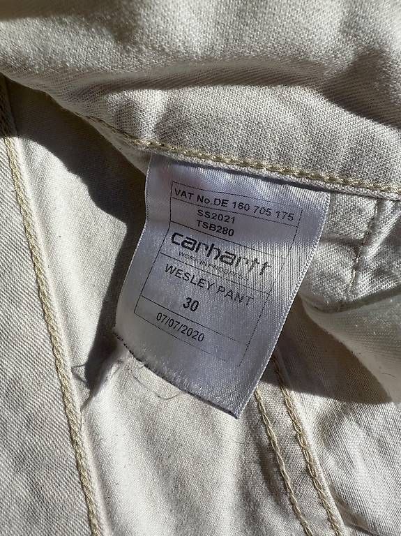 Pantaloni: Carhartt Hose Weiss – Usato da Biel/Bienne venduto da xav_8d66 2