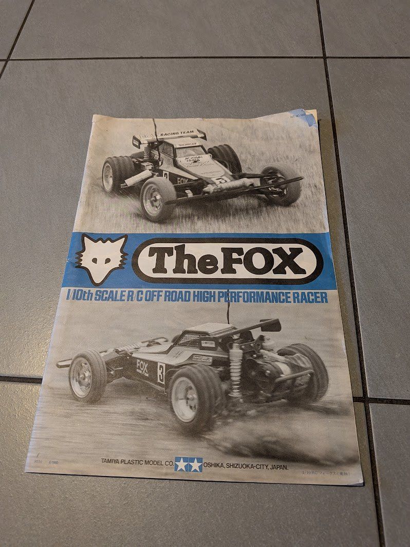 Tamiya Modellismo RC: Tamiya Fox - Original, mit Manual - Restaurationsprojekt – Difettoso da Rupperswil venduto da 2erXre5 1