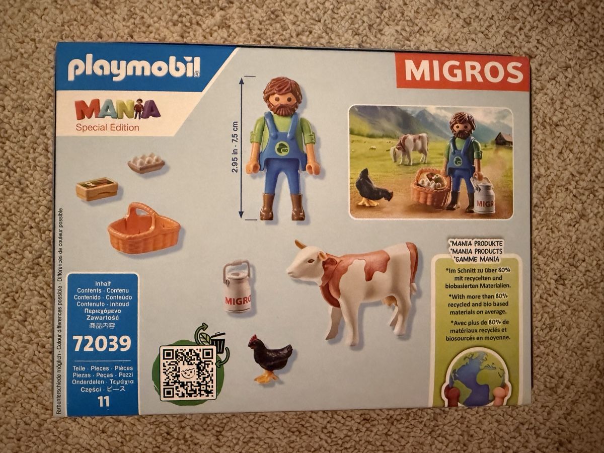 Playmobil Spielzeuge: Playmobil Migros Mania 2025 – Neu (gemäss Beschreibung) aus Jona von ser_6t8p 2