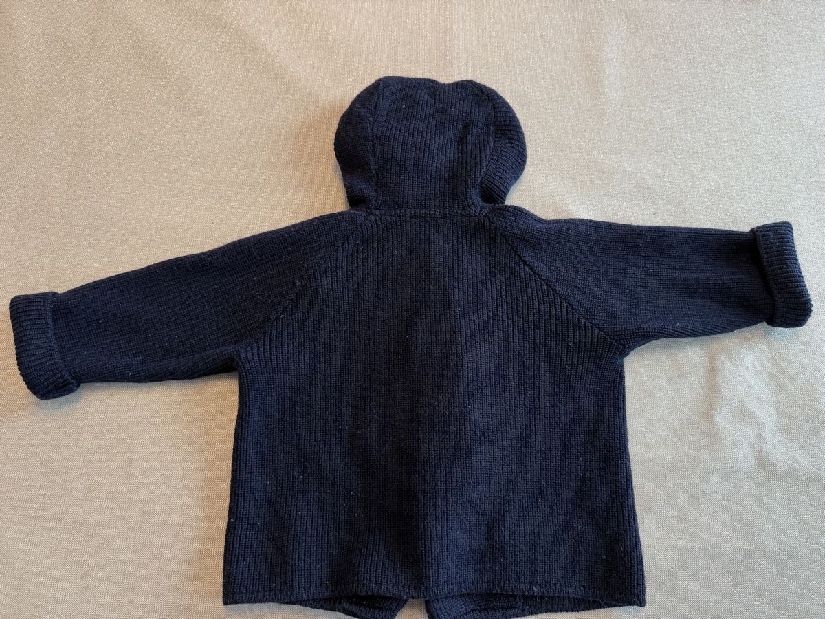 Giacche & Cappotti: Frilo Wolljacke Gr. 74 in dunkelblau – Usato da Hettlingen venduto da SaMiViJu 2