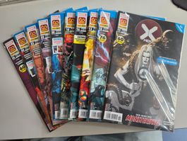 X-Men, Marvel, # 11,12,13,16,18,20,22, 23,24,26, Z0-1! 2021