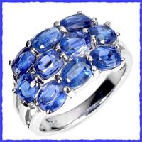 Glamouröser Kyanit Ring 925 Silber
