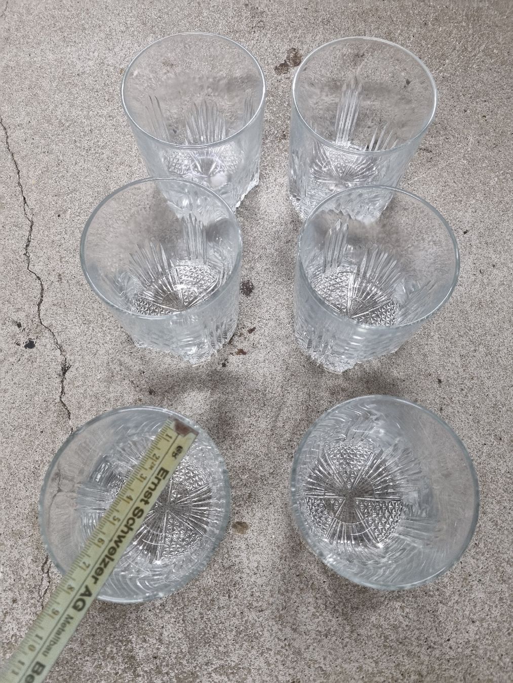 Bicchieri: Whiskygläser Bormioli crystal 60er – Usato da Ostermundigen venduto da vintage60 1
