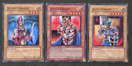 Yu-Gi-Oh! 1.Edition DPYG Knight-Set NM Playset