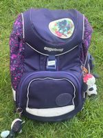 Ergobag Schulrucksack mit Turnsack für Mädchen.