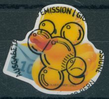 2023 - Gummiente - Ersttag Voll Stempel ET