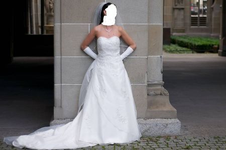 Traumhaftes Braut- / Hochzeitskleid GR 34/36