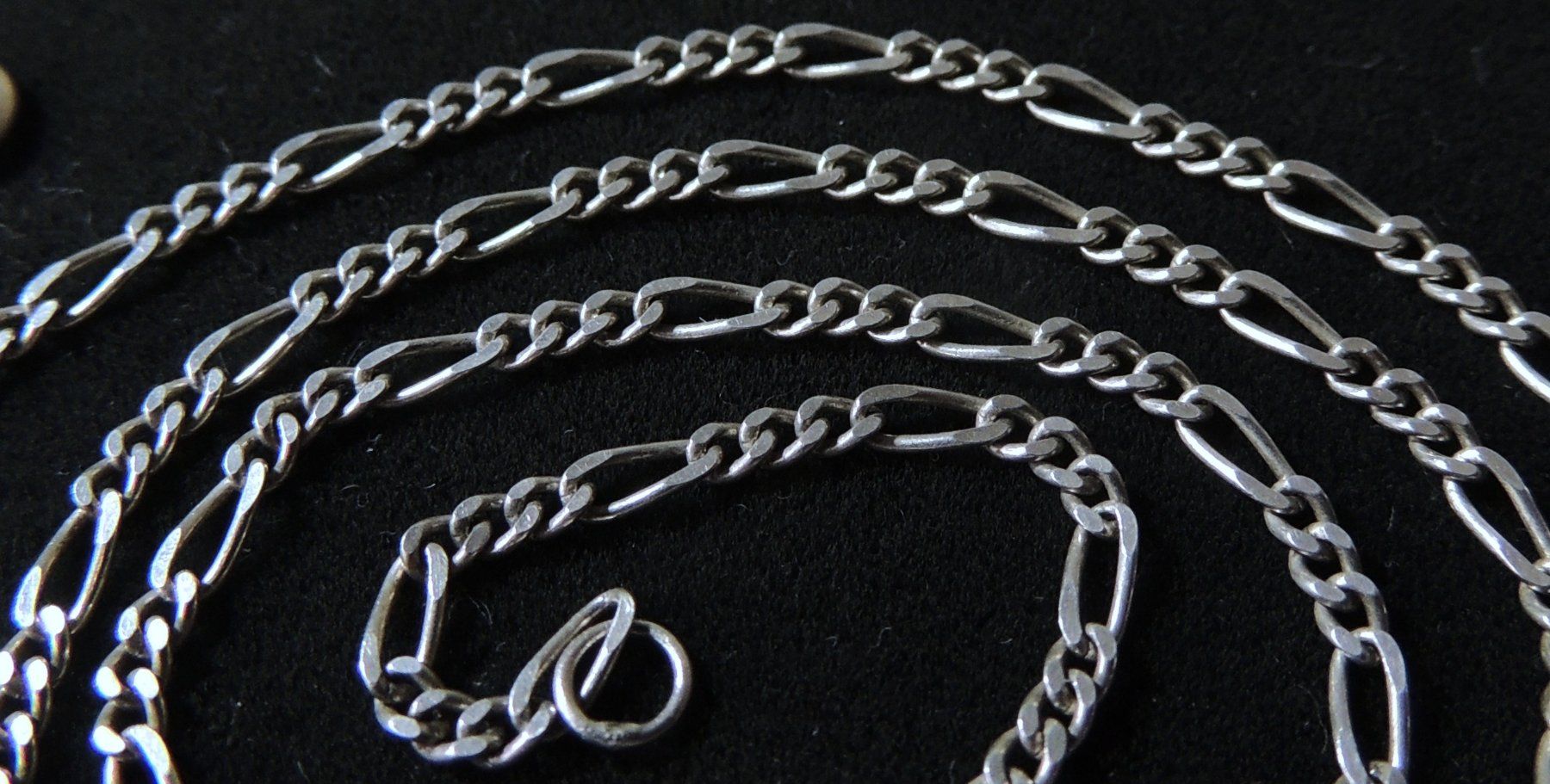 Catenine: Silber 800 Figaro Halskette 60 cm / 2 mm – Usato da Waldenburg venduto da schaller707 2