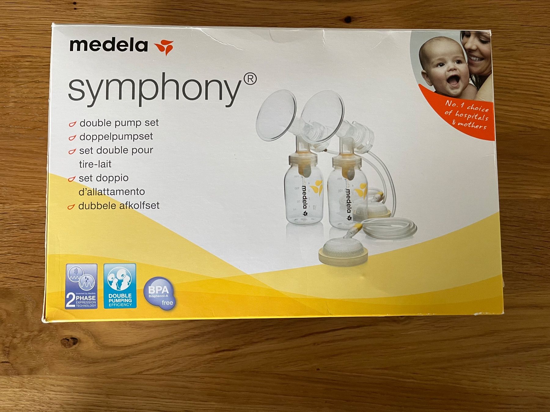 Medela Stillzubehör: Set tire-lait double pompe Medela Symphony – Neu (gemäss Beschreibung) aus Estavayer-le-Lac von stelina13