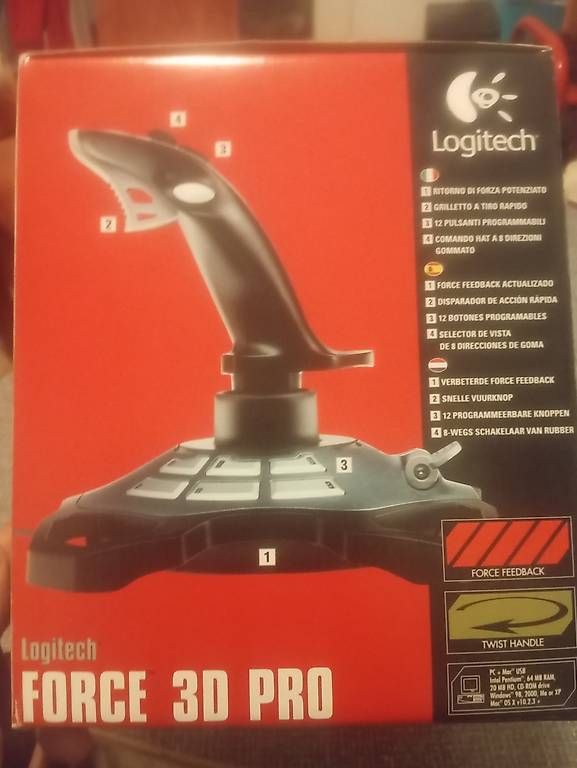 Logitech Controller: Force 3 D Pro Joystick – Usato da Basel venduto da Petergunn 3