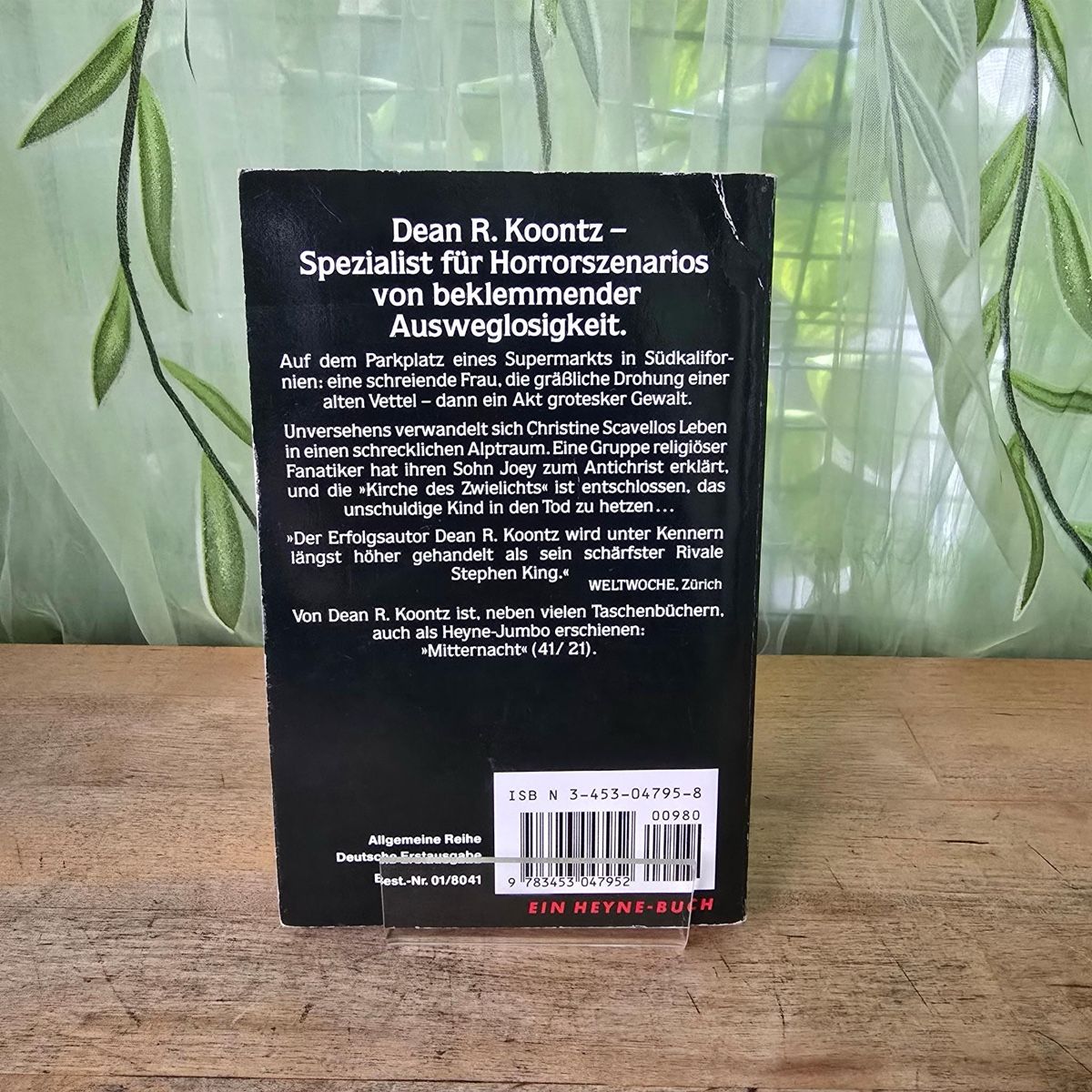 Libri: Todesdämmerung von Dean R. Koontz – Usato da Merlischachen venduto da Sheavy 3
