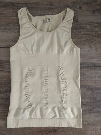 No Name Unterzieh Shirt beige nude Grösse M - Neu