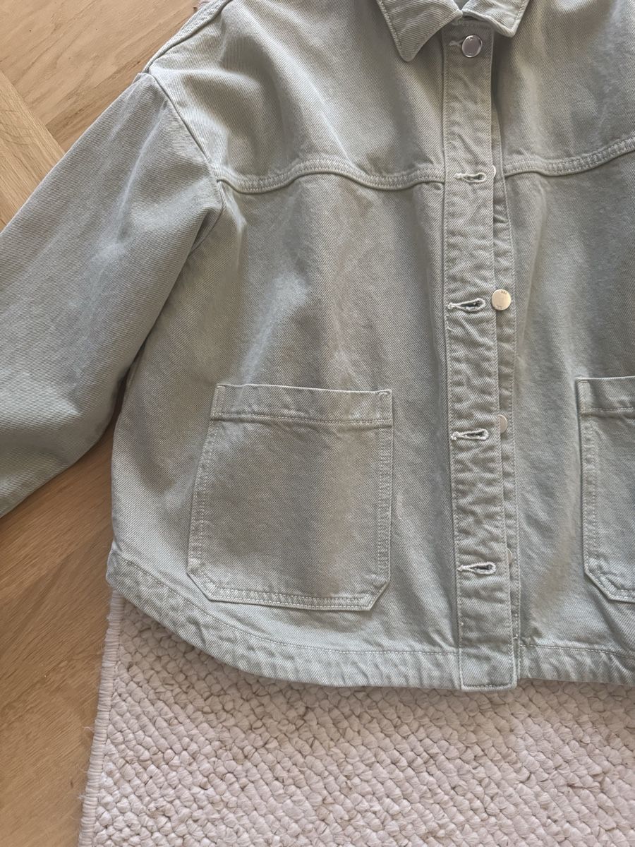 Zara Jacken: Jeansjacke hellgrün – Gebraucht aus Zürich von kat_ww7d 2