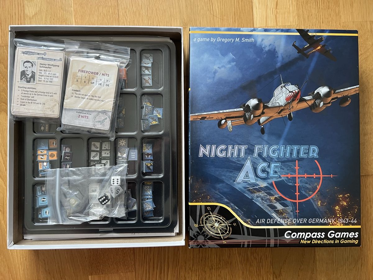 Giochi: Night fighter Ace - Compass games – Usato da Bern venduto da feder17 2