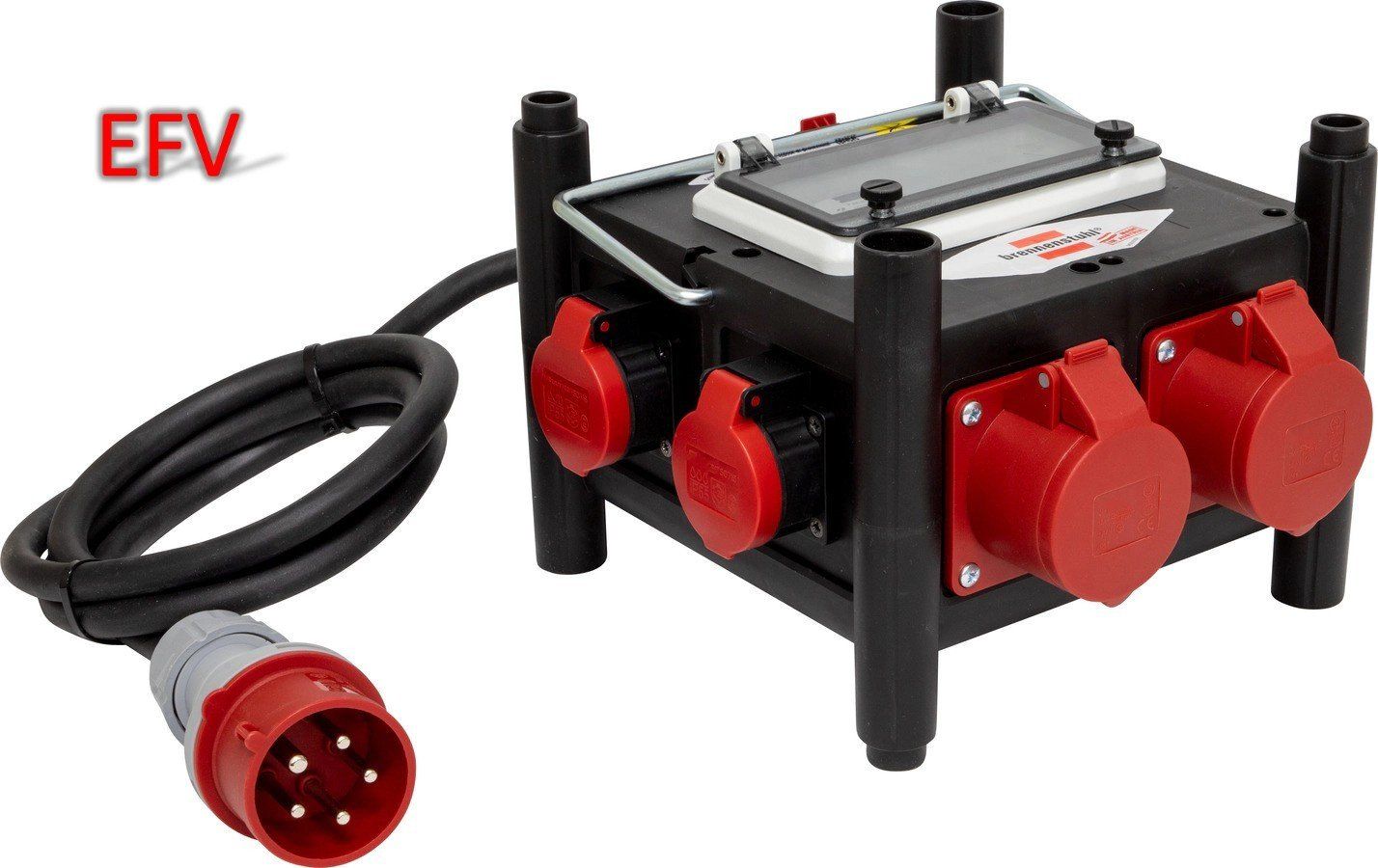 Elettrotecnica: Baustromverteiler Camping Verteiler Stromverteiler FI Schutz – Nuovo (secondo la descrizione) da Sulz LU venduto da Elektrofachverkauf 2