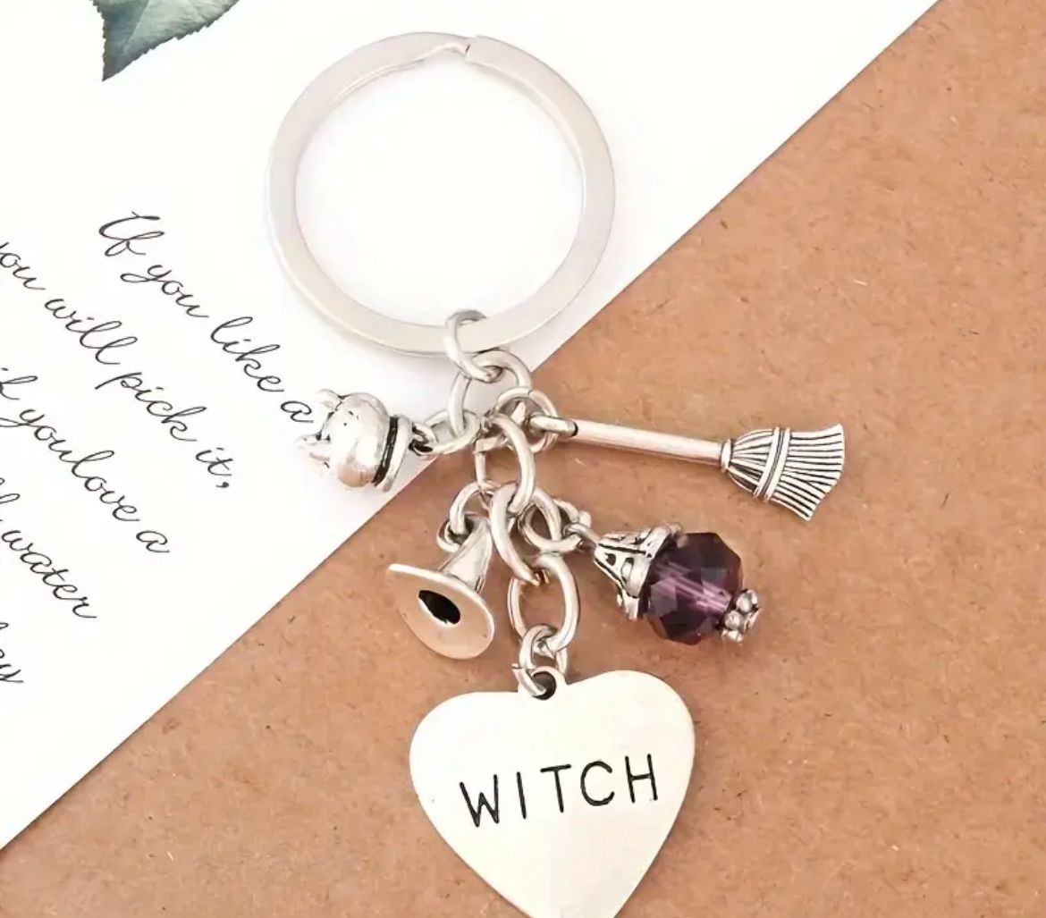 Portachiavi: Schlüsselanhänger "Witch" mit Charms – Nuovo e nell'imballaggio originale da Gams venduto da Mariawicca 3