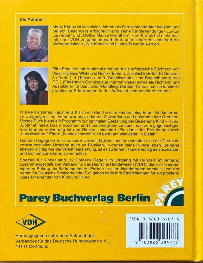 Libri: Der kindersichere Hund – Nuovo (secondo la descrizione) da Sarnen venduto da Livres 1