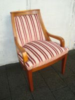 sehr schöner, antiker Biedermeier Armlehn Sessel, Top