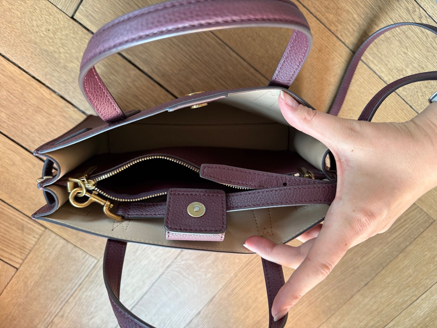 Tory Burch Borse da donna: Tory Burch Handtasche, Walker Small Satchel Bag – Nuovo (secondo la descrizione) da Bern venduto da JessyCarmen 2