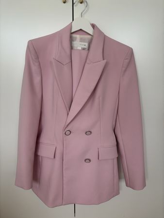 Zara Sakko rosa Grösse S Damen Hose&Blazer 1x angezogen