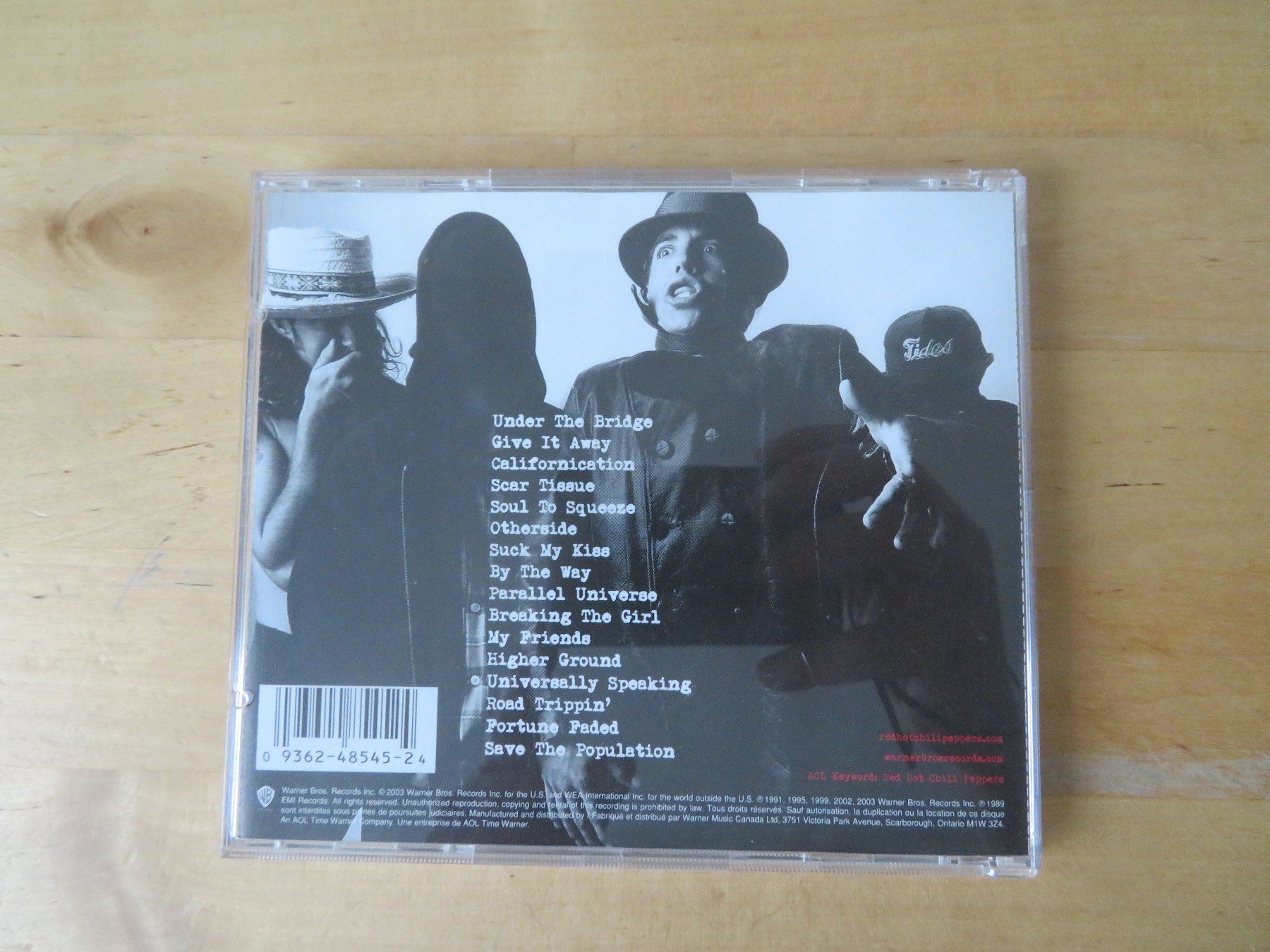 CD: RED HOT CHILI PEPPERS "Greatest Hits" – Usato da zürich venduto da Goldimmund 2