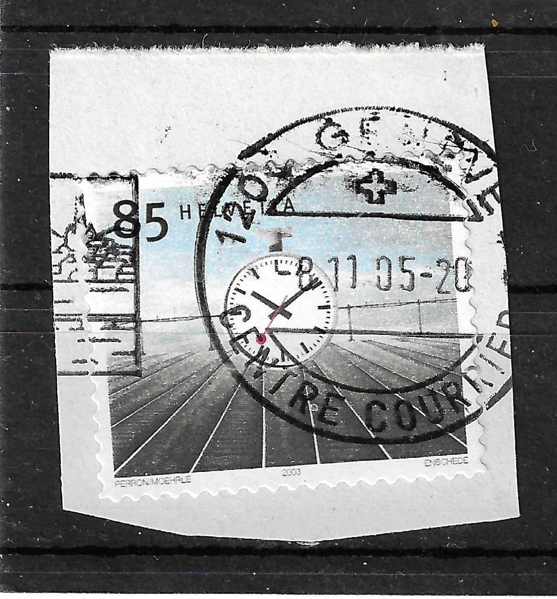 Tutti i francobolli: ZNr 1108.1.03 Estompage de couleur – Usato da Lausanne venduto da Polo07