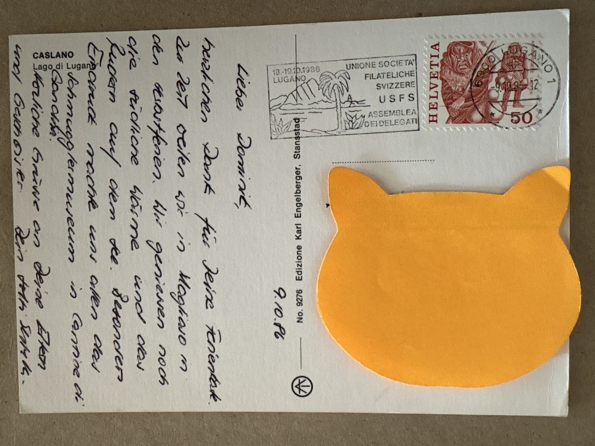 Cartoline postali: AK von Caslano – Usato da Rümlang venduto da Kartenpost1 1