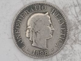 5 rappen 1898