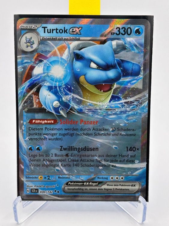 MZTCG Bisaflor EX SCR 001 Stellarkrone - Holografische Pokémon Sammelkarte Deutsch